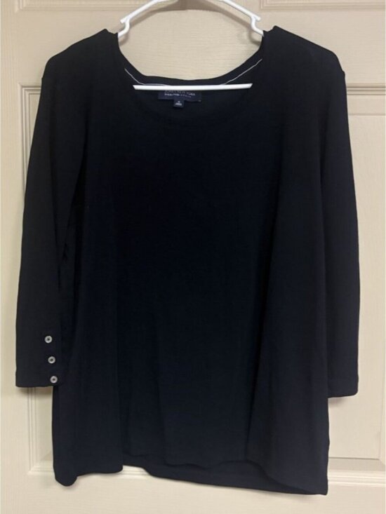 Jones New York Tops - Jones Of New York Signature Collection Black Tunic Top Women’s Size 1X